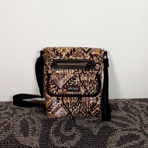 Sakroots Patterned Crossbody Bag Artist Circle Small Flap Boho Purse